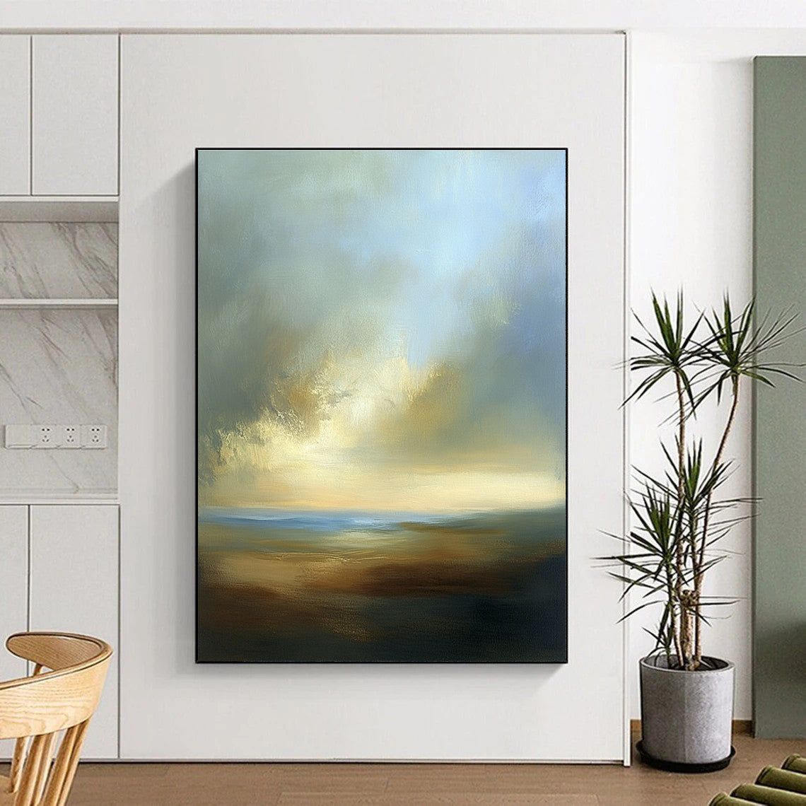 Abstract Sky and Land for Creative Studio & Art Gallery Corridor STSC886