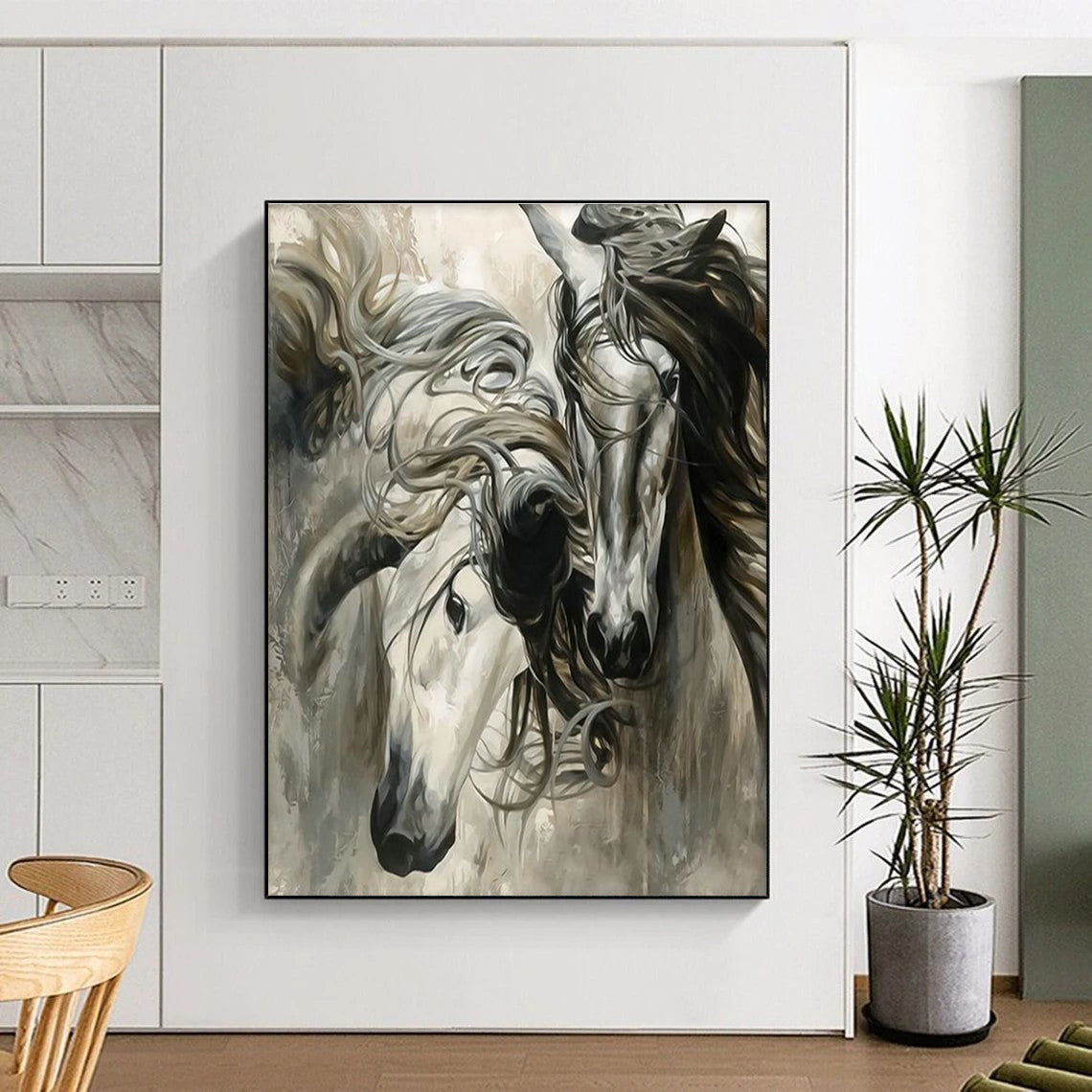 Majestic Horses Art for Horse Ranch & Living Room DLZ2344