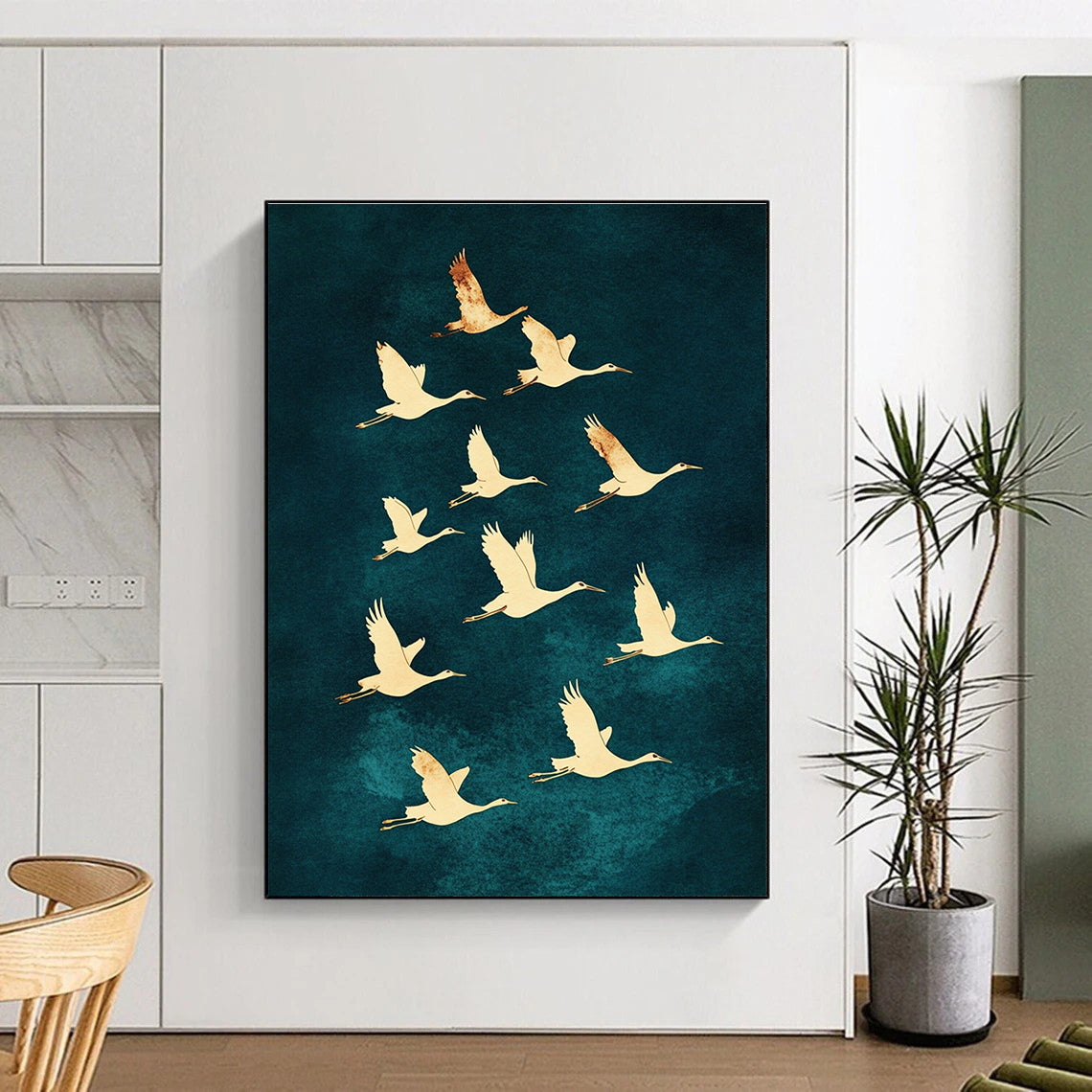 Aerial Beach Sand Patterns Art for Beachfront Real Estate Office & Travel Agency STSC1304
