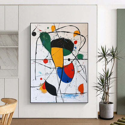 Colorful Abstract Shapes for Playful Children’s Room & Modern Art Gallery Café STSC377