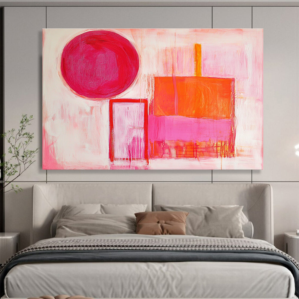 Abstract Geometric Art for Modern Living Room & Art Gallery SC540