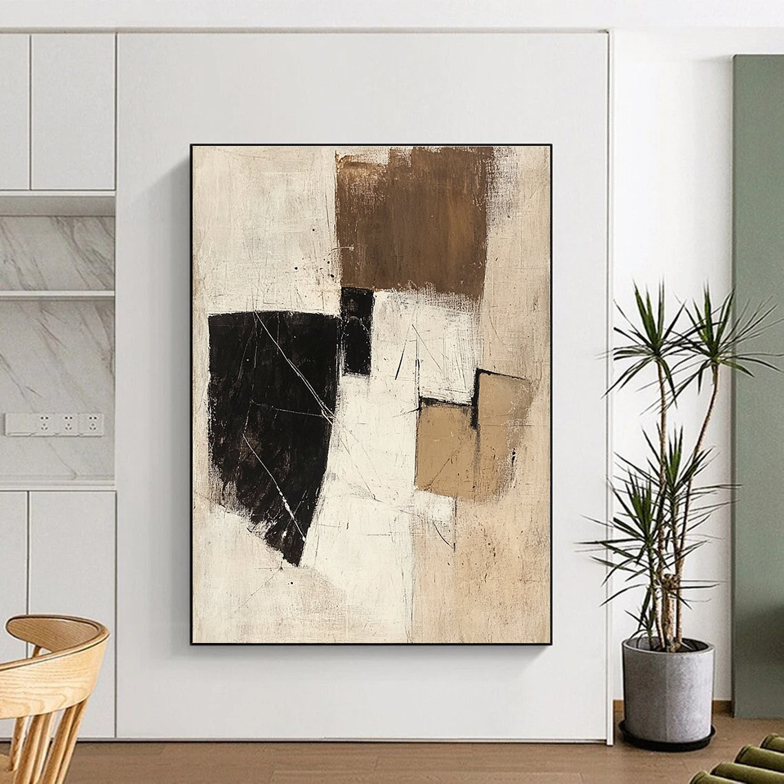 Abstract Geometric Shapes Art for Studio & Contemporary Home STSC738