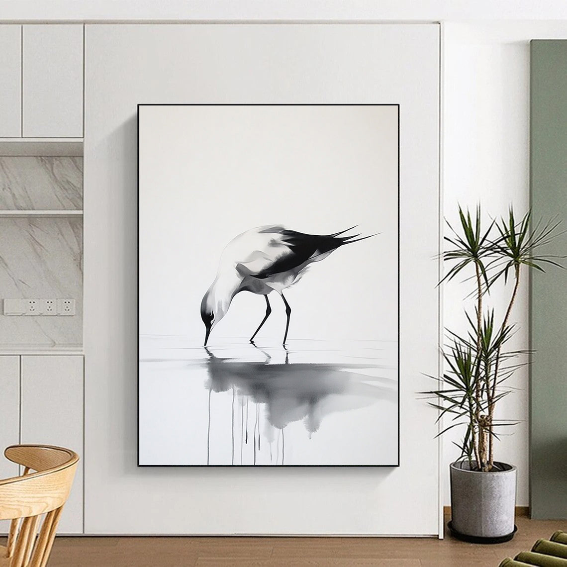 Second Ink Wash Bird STSC907