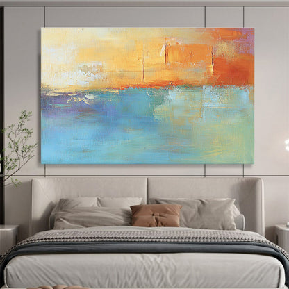 Color - Blended Horizons Art for Beach House & Relaxing Spa SC124