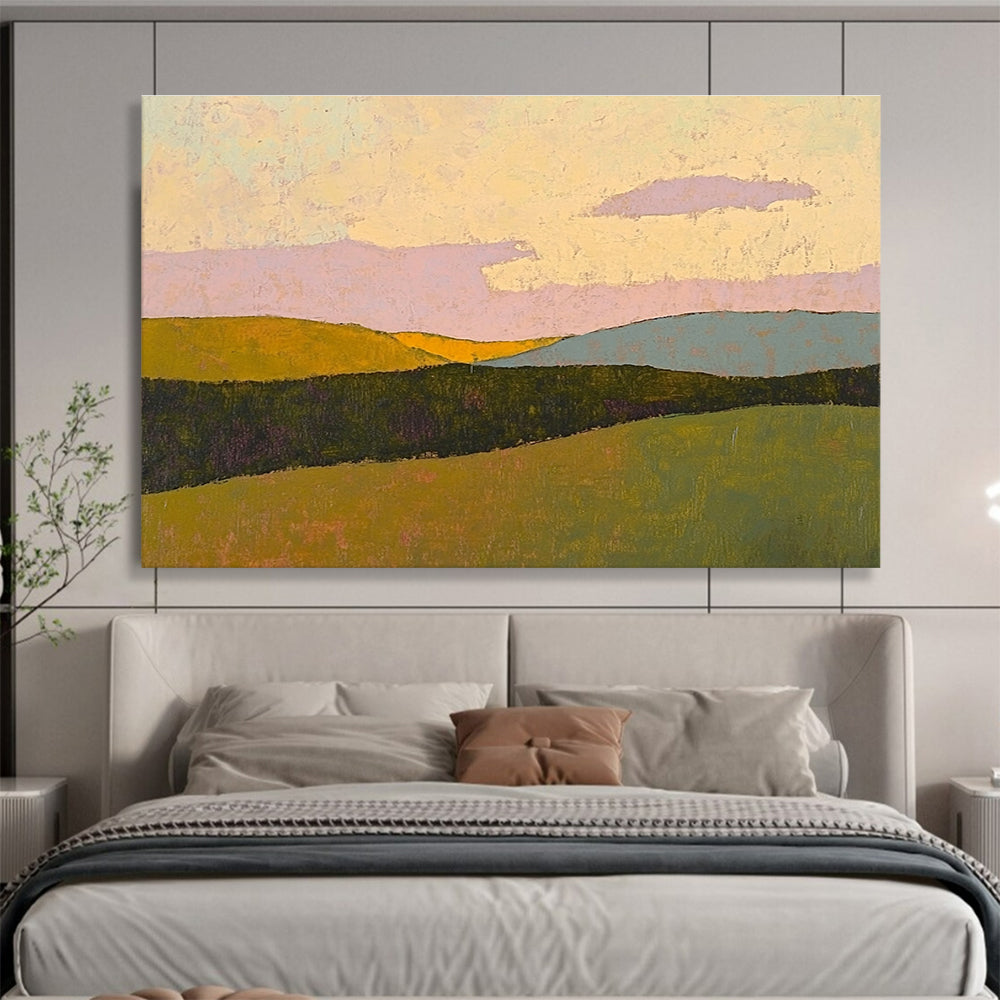 Dreamy Landscape Art for Nursery & Yoga Studio SC578