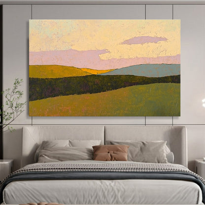 Dreamy Landscape Art for Nursery & Yoga Studio SC578