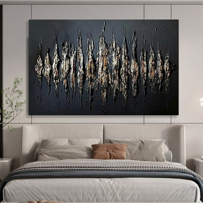 Black 3D - Effect Abstract Art for Edgy Home Theaters DLZ2481