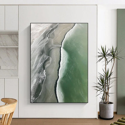 Detailed Beach Aerial View for Modern Home Office & Beachfront Property Gallery STSC529