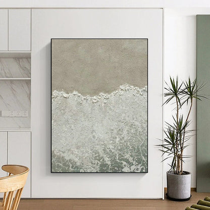 Textured Beach Art for Coastal Home Bedroom & Nautical - Themed Gift Shop DLZ1523