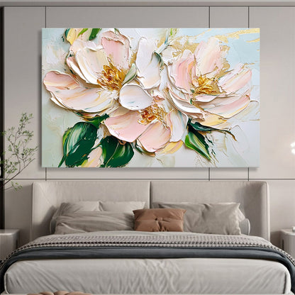3D Pink Flowers Art for Wedding Venue & Feminine Boudoir SC123