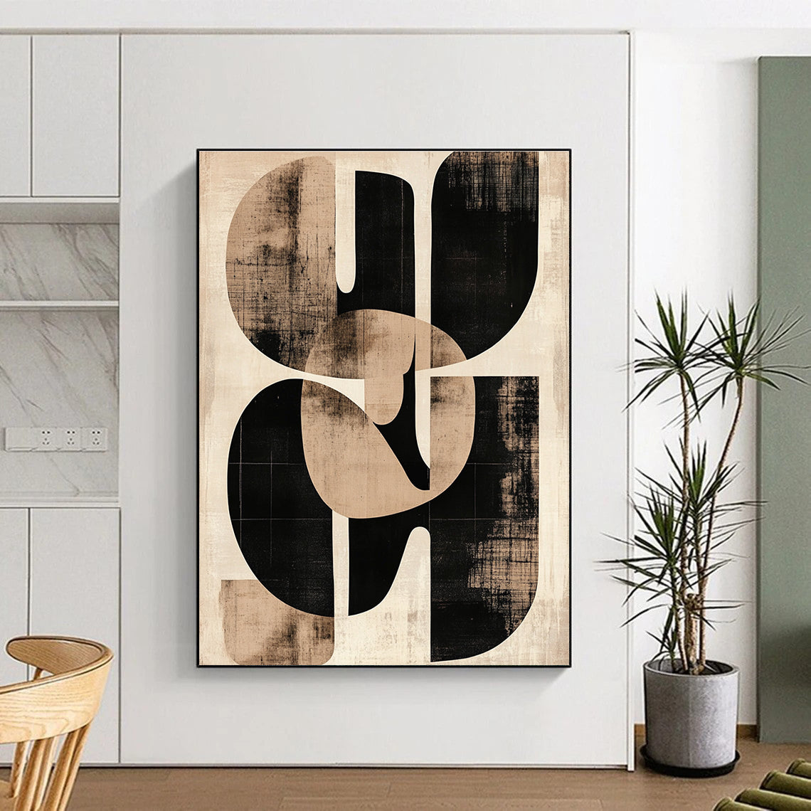 Abstract Geometric Forms for Modern Home Library & Geometric Art Gallery STSC469