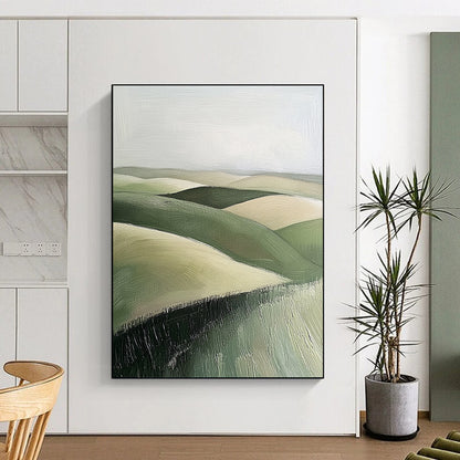 Rolling Green Hills for Modern Home Office & Nature - Inspired Gallery STSC876