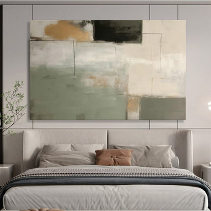 Modern Geometric Color - Block Art for Chic Hallway First Impression DLZ2712