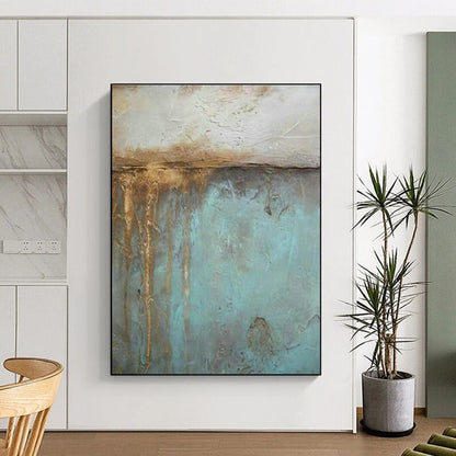 Rustic Textured Art for Farmhouse Kitchen & Industrial Loft DLZ1473