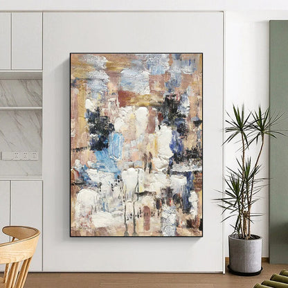 Color - Blended Abstract Art for Bohemian Café & Creative Studio DLZ1310