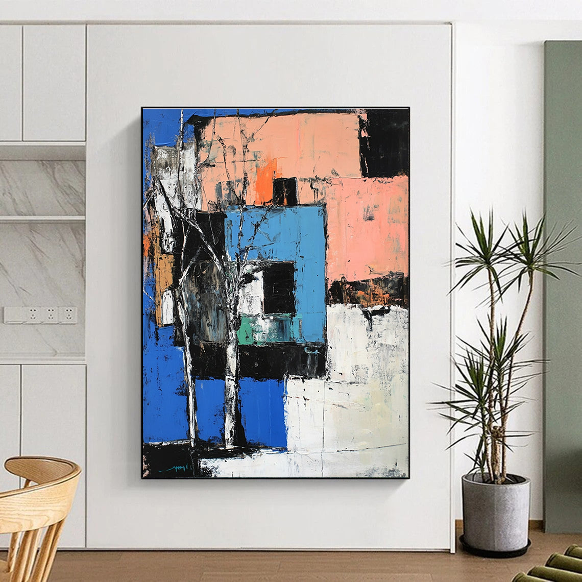 Colorful Urban Abstract for City Loft & Art Gallery STSC1108