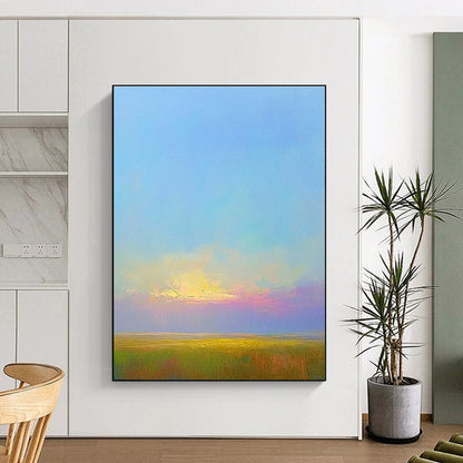 Colorful Sky and Field for Bohemian Café & Art - Loving Home STSC888