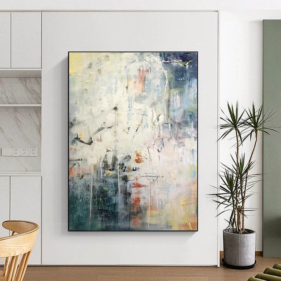 Colorful Abstract Art for Living Room & Art Studio DLZ0476