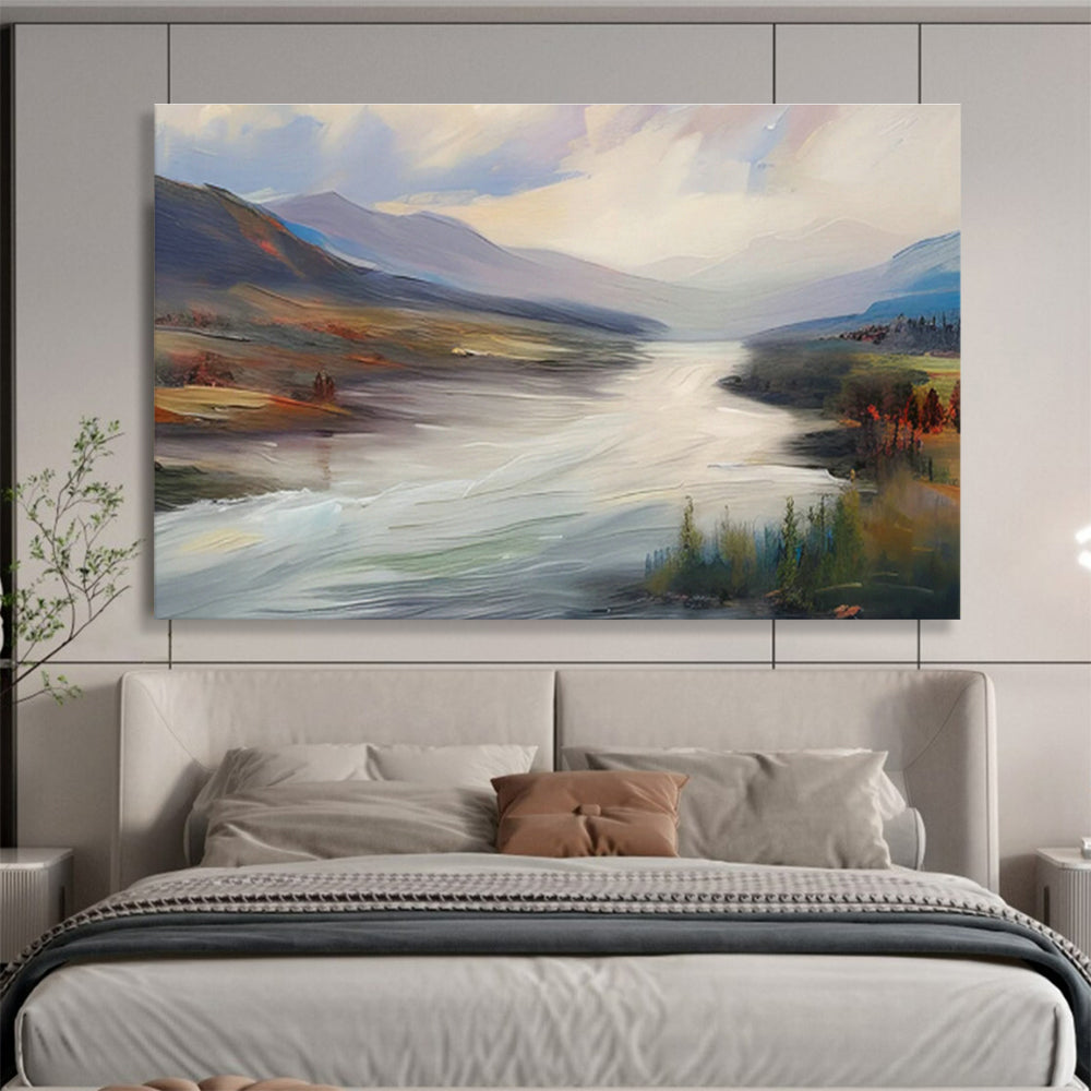 River Valley Landscape Art for Scenic - Themed Corporate Retreats DLZ3110