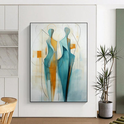 Abstract Human Forms Art for Bedroom & Hallway DLZ0305