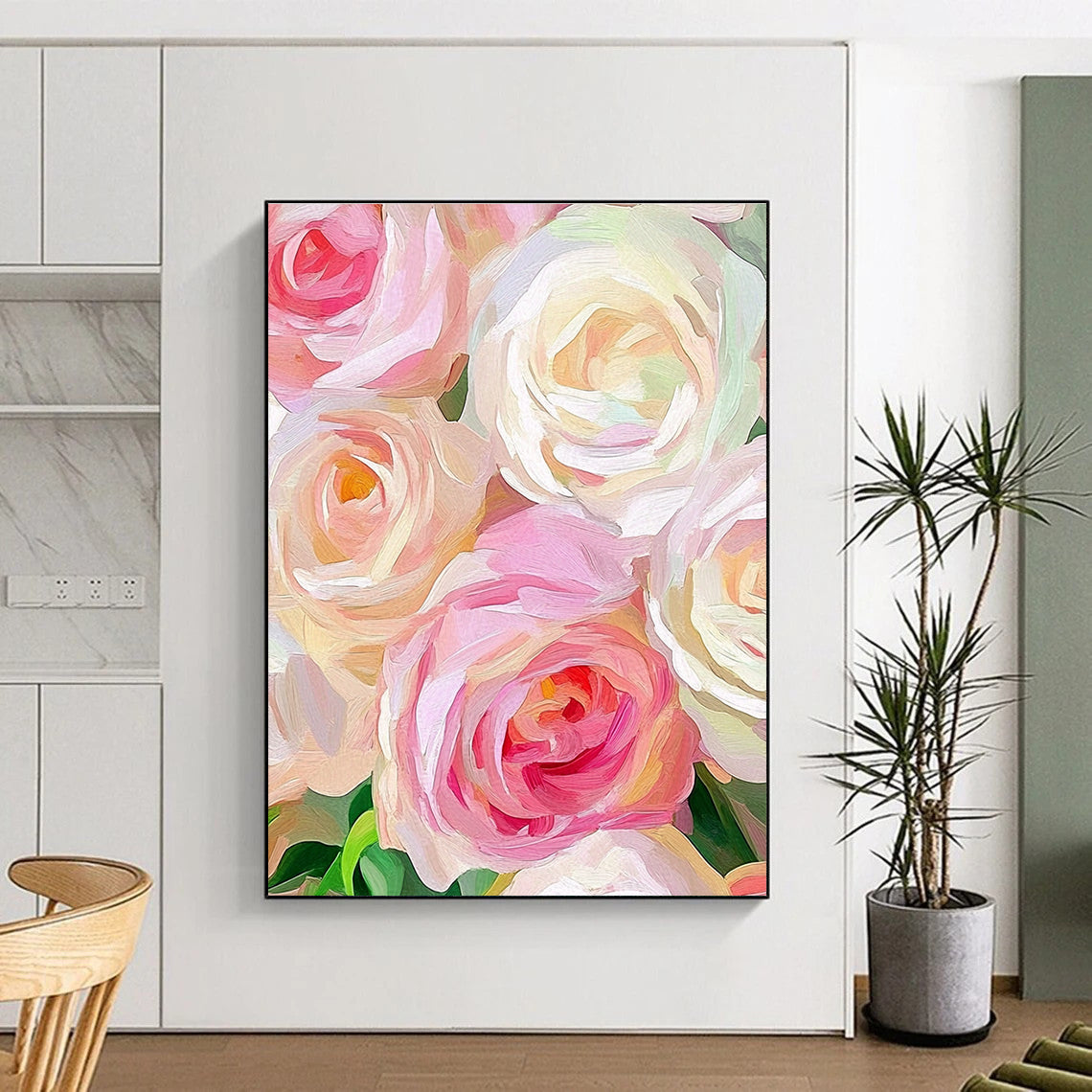 Pastel Rose Bouquet for Romantic Wedding Venue & Feminine Boudoir STSC944