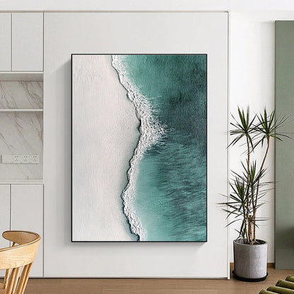 Aerial View of Turquoise Beach for Nautical - Themed Bedroom & Beachfront Café STSC532