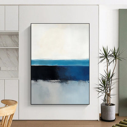 Minimalist Blue and White for Modern Office & Scandinavian - Style Home STSC342