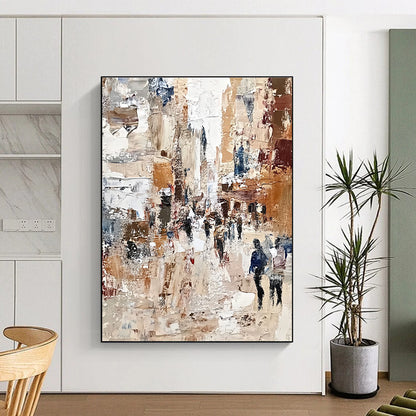 Abstract City Street for Urban - Themed Loft & Artistic Retail Space STSC597