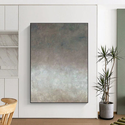 Gradient Neutral Abstract for Scandinavian - Style Yoga Studio & Minimalist Dining Room DLZ0885