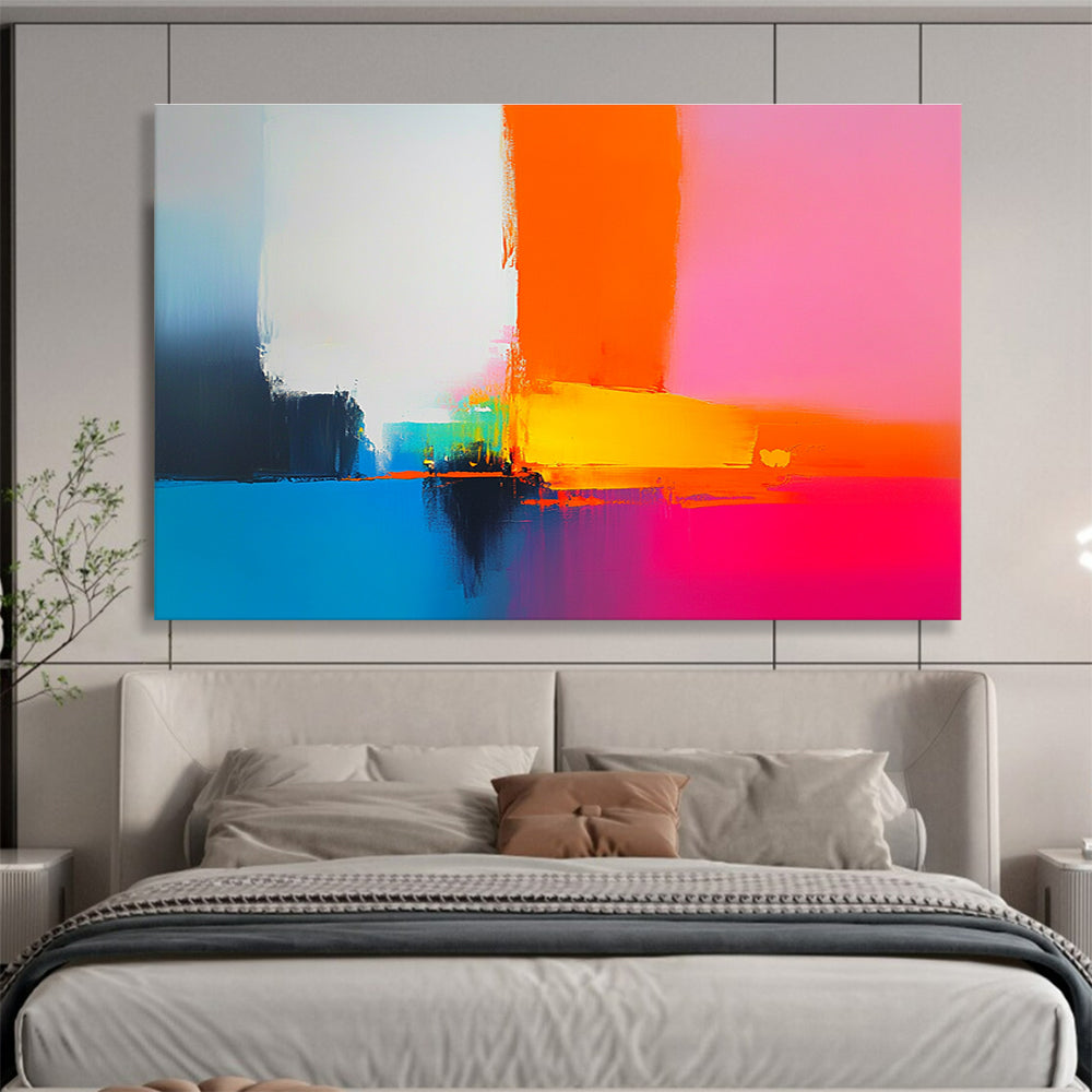 Vivid Color Blends Art for Creative Studio & Art Gallery Exhibition SC505