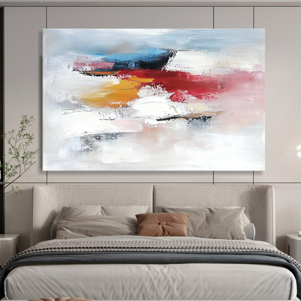 Soft Color Abstract Art for Feminine Boudoir & Calming Wellness Center SC157