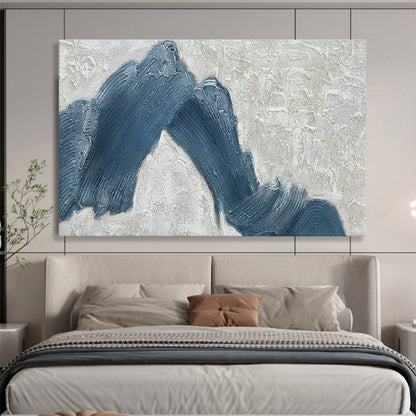 Blue Mountain Relief Art for Zen - Inspired Home Meditation Rooms DLZ2598