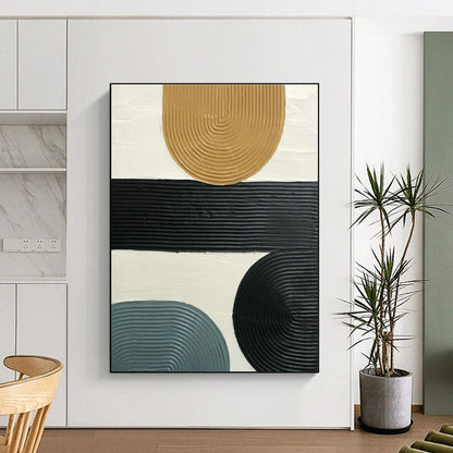 Multi - Color Relief Art for Modern Office Breakroom & Home Dining Room DLZ1184