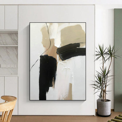 Earthy Abstract Art for Rustic Restaurant & Art - Lovers’ Home DLZ0814