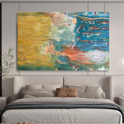 Color - Blended Abstract Art for Trendy Café Communal Spaces DLZ3105