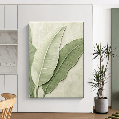 Minimalist Tropical Art for Scandinavian Home & Plant - Lover’s Office STSC002