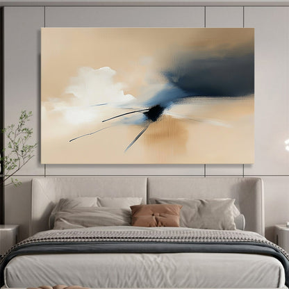 Soft Abstract Clouds Art for Romantic Bedroom & Meditation Space SC178