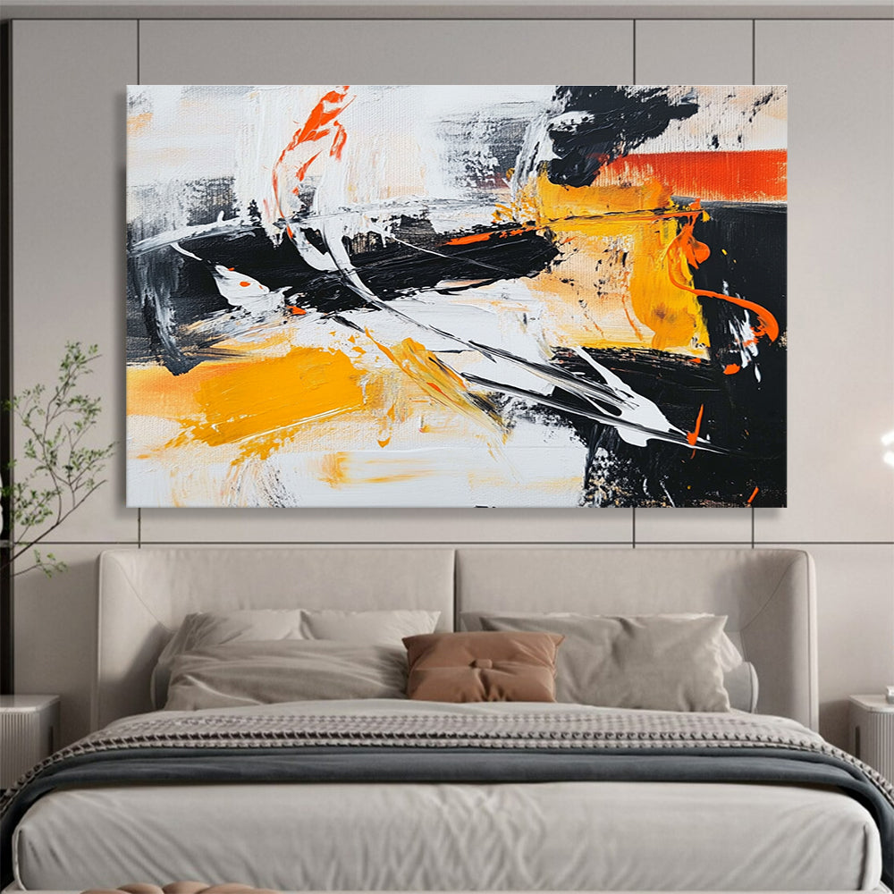 Dynamic Color Splash Art for Creative Studio & Trendy Café SC142