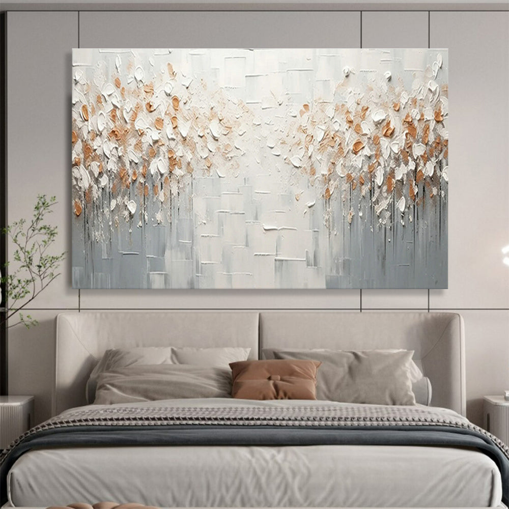 Beige Decorative Abstract Art for Contemporary Entryways DLZ2431
