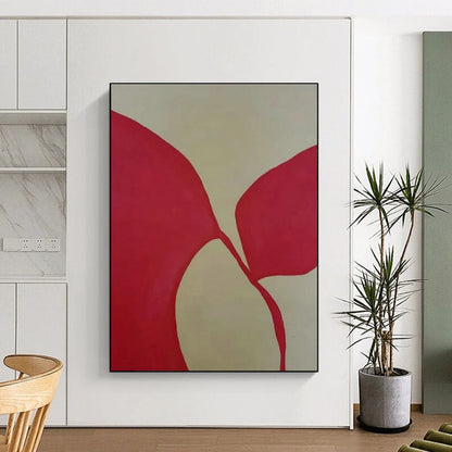 Red - Gold - White Geometric Art for Bohemian - Chic Home & Art Deco Gallery DLZ1895
