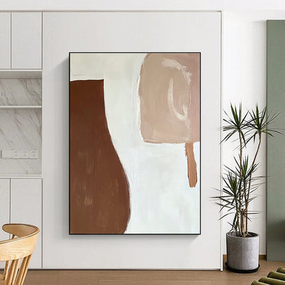 Minimalist Browns Art for Hallway & Guest Room STSC694