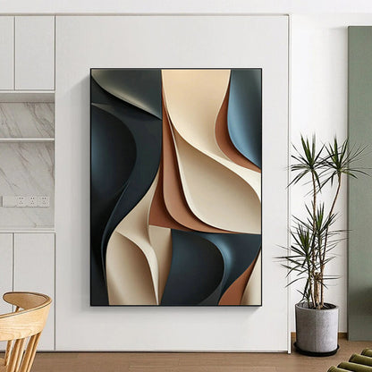 Morandi - Toned Layered Art for Minimalist Home Office & Boutique Hotel Lobby DLZ1030
