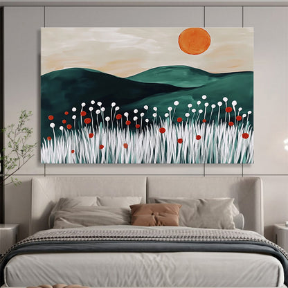 Minimalist Landscape Art for Scandinavian - Style Home & Modern Office SC465