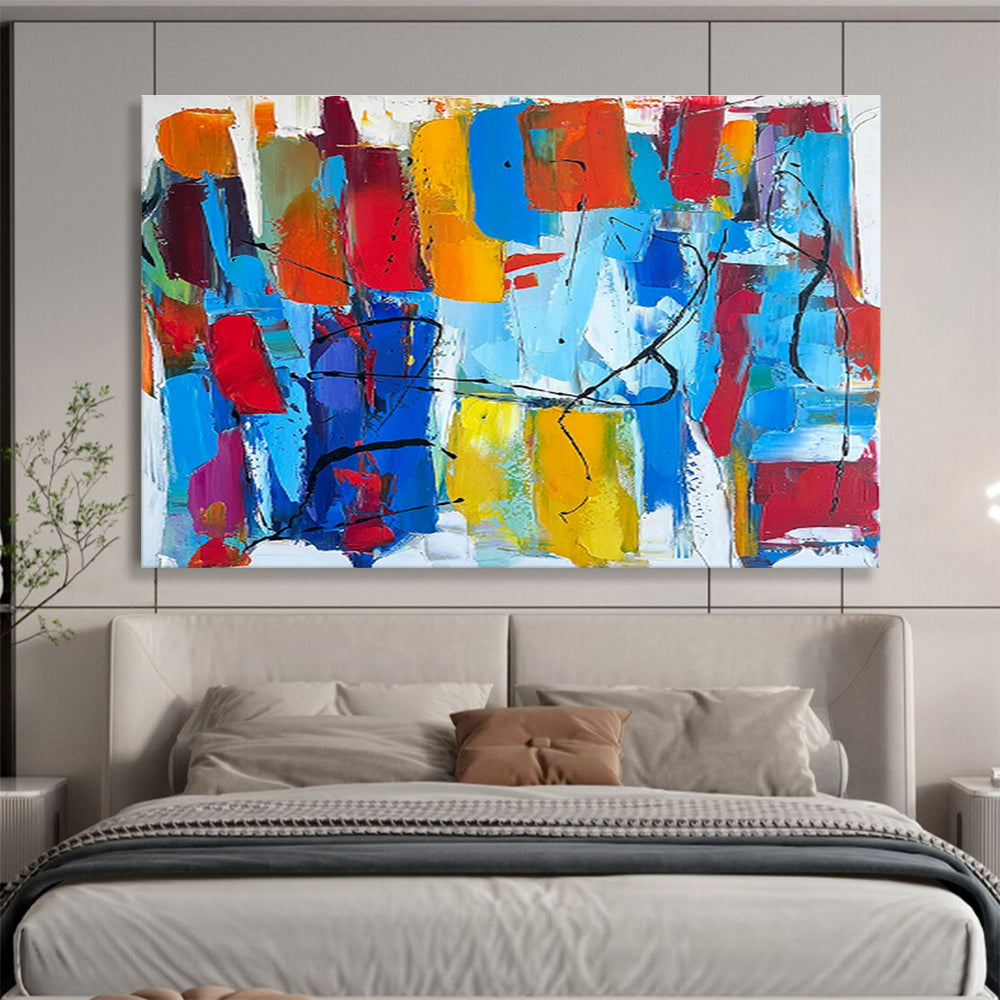 Colorful Block Abstract for Creative Coworking Space DLZ2989