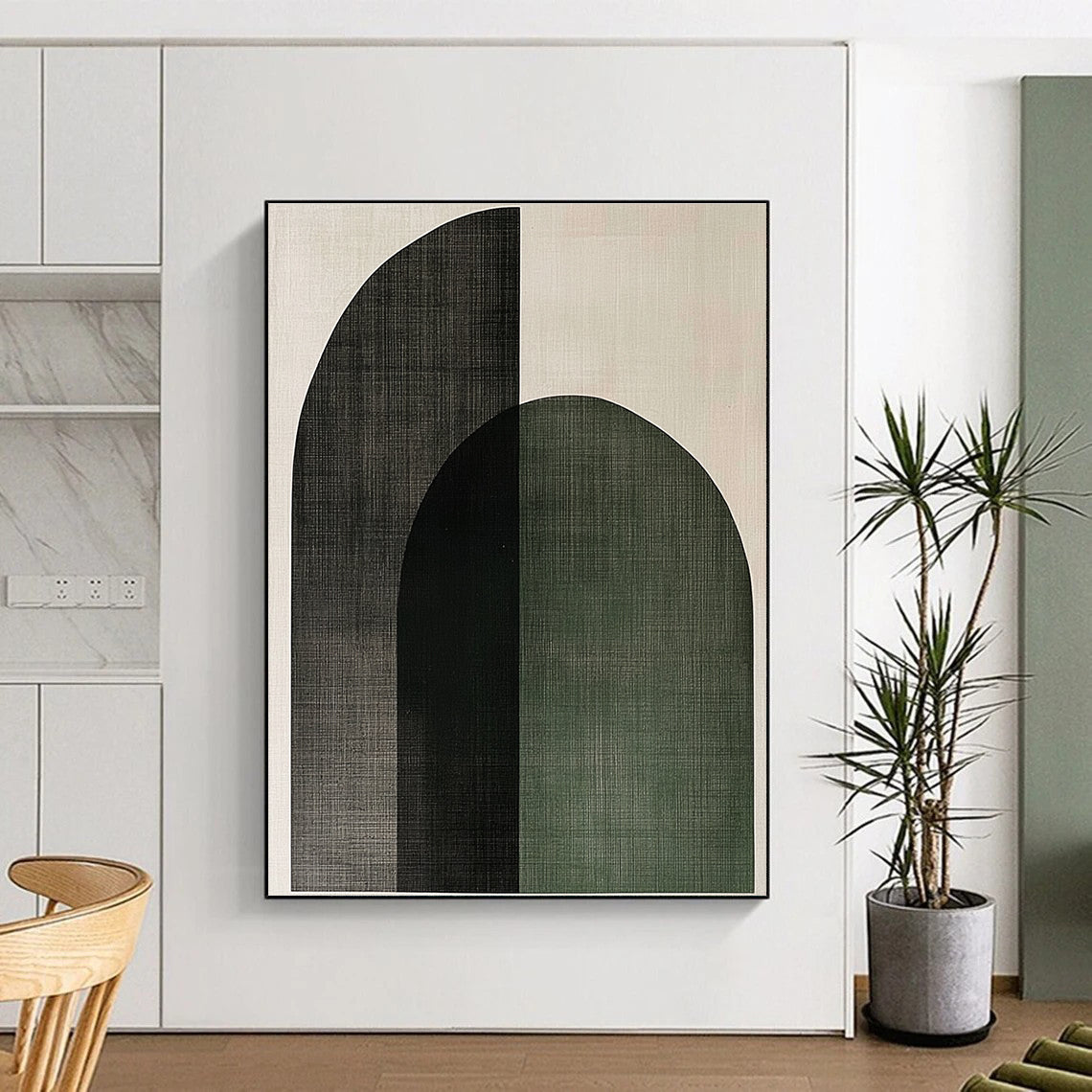 Textured Arches for Contemporary Home Hallway & Architectural Studio STSC1074