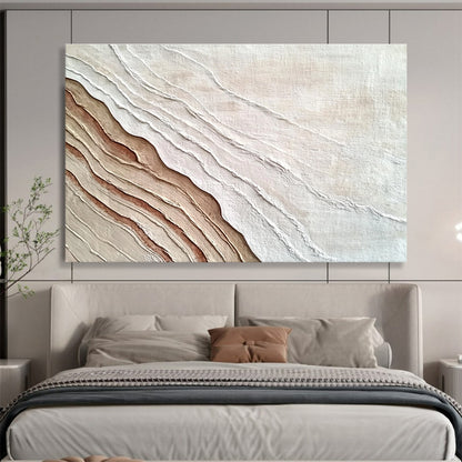 Textured Earthy Layers Art for Rustic Home Office & Nature - Inspired Art Gallery SC448