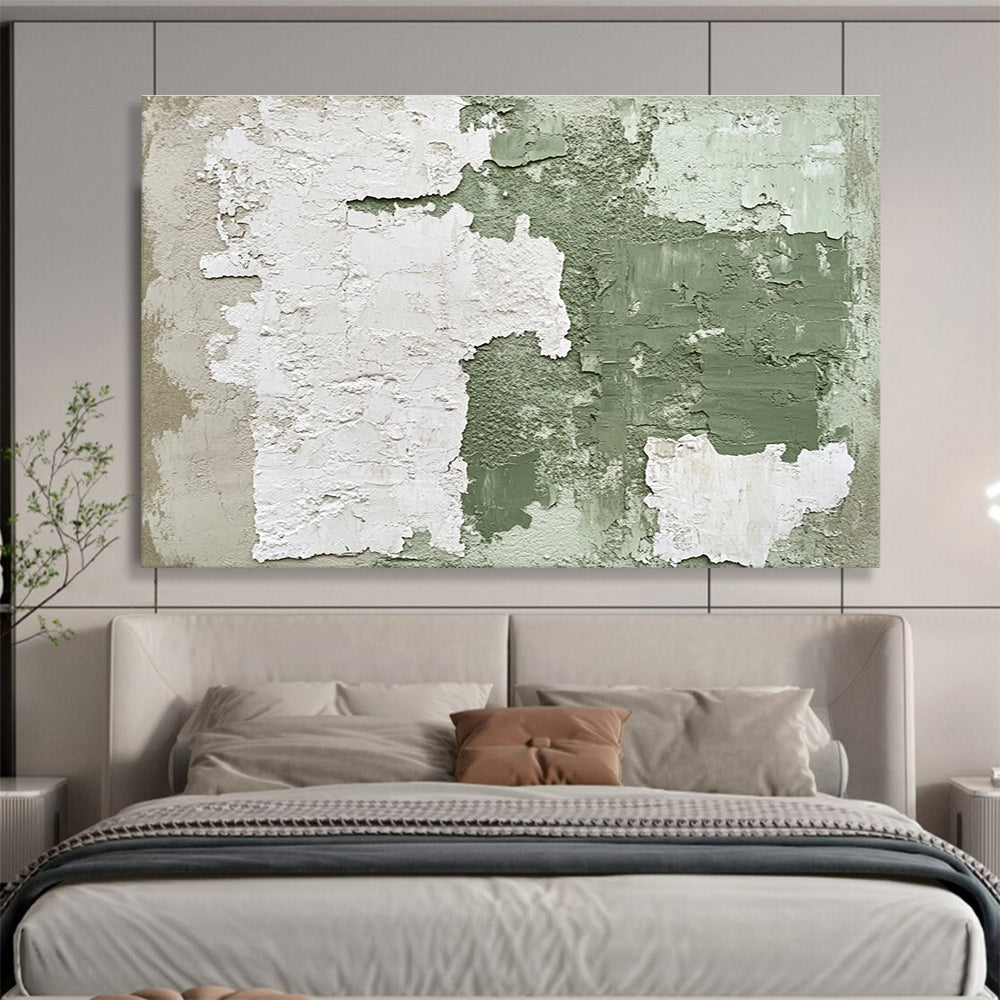 Weathered Wall Texture Art for Industrial - Style Café & Retro - Themed Lounge SC470