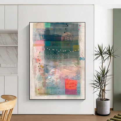 Colorful Abstract Art for Creative Agency Conference Rooms DLZ0156
