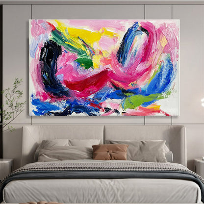 Vivid Color Fusion Art for Kids' Playroom & Creative Café SC150