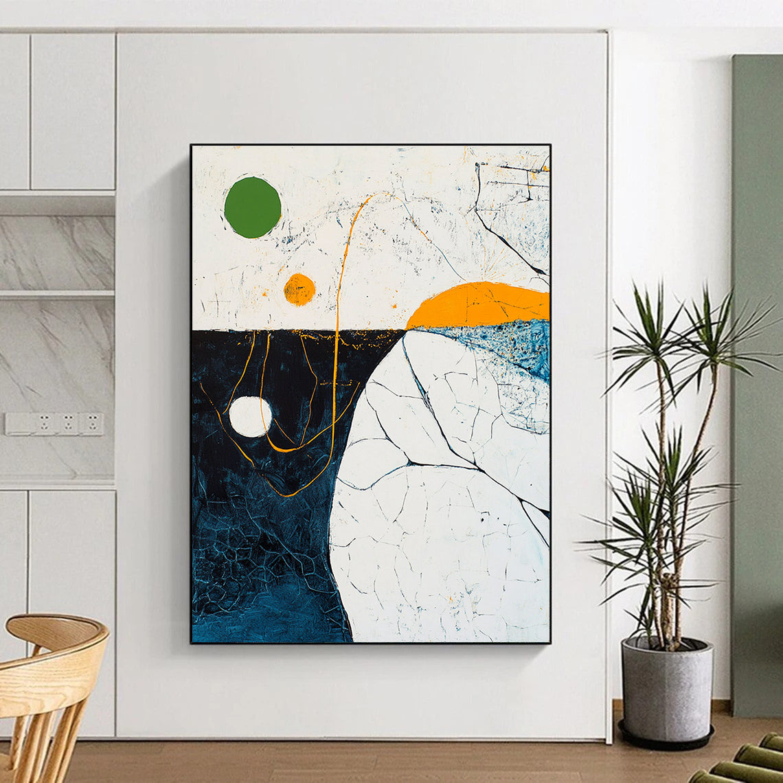 Colorful Geometric Abstract for Creative Workplace & Art - Loving Lounge STSC255
